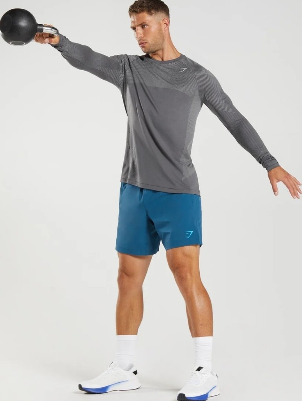 Gymshark Men's Performance Training Shorts - Gray